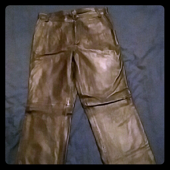 Leather pants